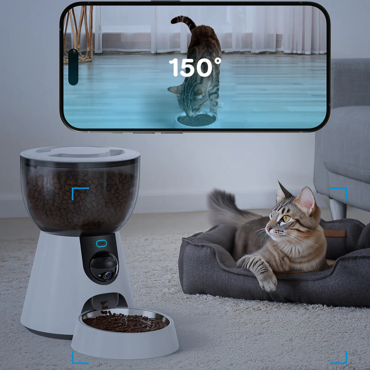 Automatic Cat Feeder With Camera